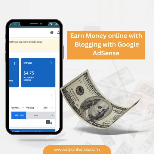 Earn Money online with Blogging with Google AdSense